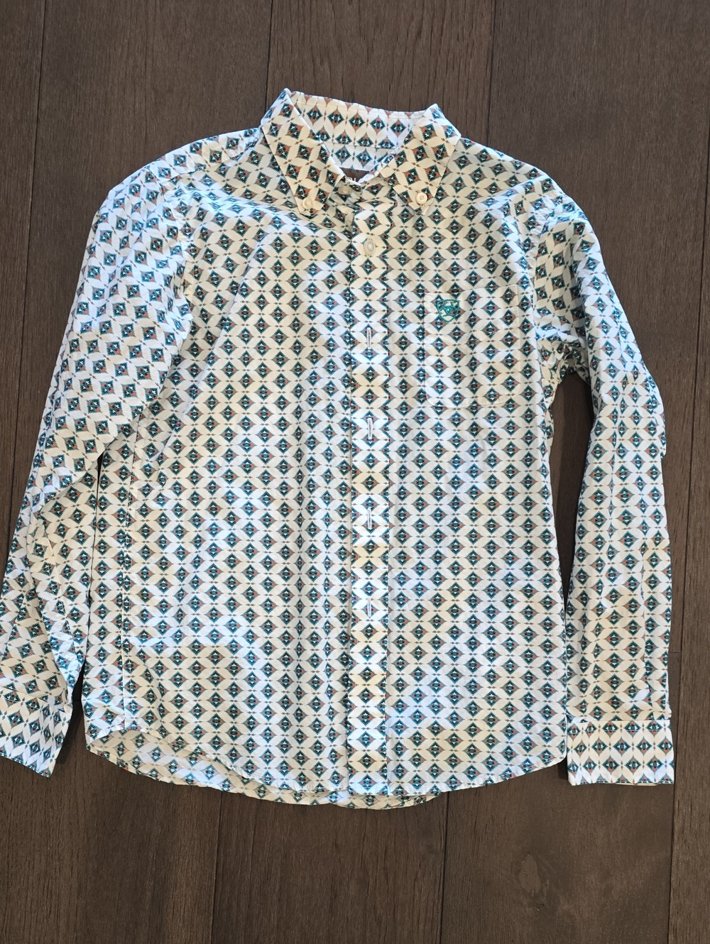 Boys ARIAT Button Up Shirt